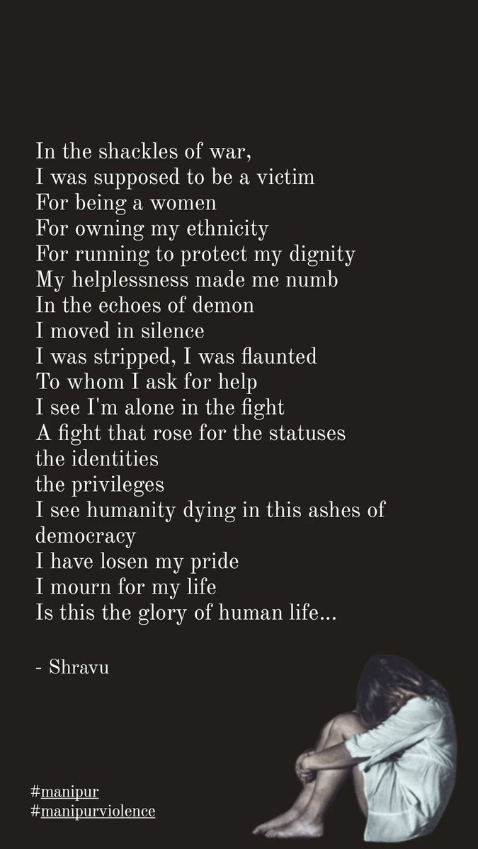 ShravaniDudhe's tweet photo. #Manipur #ManipurViolence #ManipurCrisis #ManipurBurning https://t.co/LtgA51JlU4