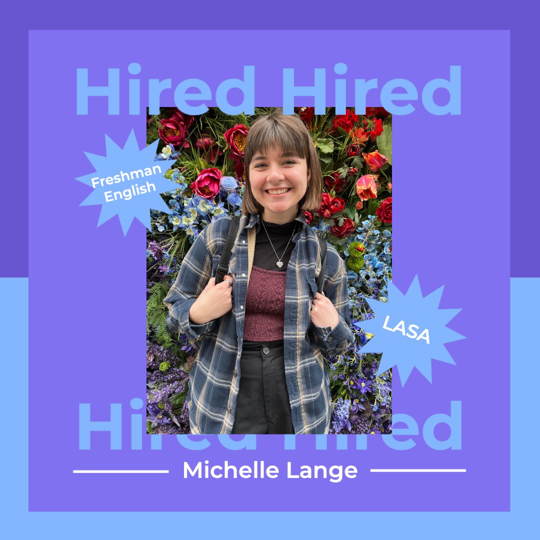 Yay! Michelle will teach English I at the Liberal Arts &amp; Science Academy in <a href="/austinisd/">Austin ISD</a>! Congratulations, Michelle! #UTeachersGetHired #OurTeachersChangetheWorld