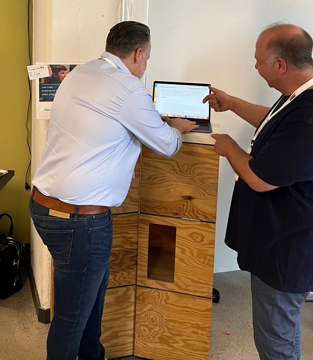 Software erstellen ohne klassische Programmierkenntnisse: Auf der Fachkonferenz "Road to Low-Code" im <a href="/HubGutenberg/">Gutenberg Digital Hub</a> erklärt unser  #LowCode-Experte Jan Gottschick Anwendung &amp; Vorteile modularer Programmierung zur Entwicklung digitaler Fachverfahren in der #Verwaltung.