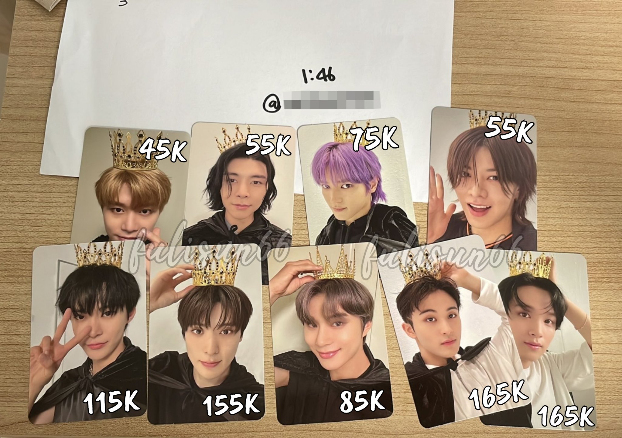 neith (back up) on Twitter "wts // want to sell PC NCT 127 7th