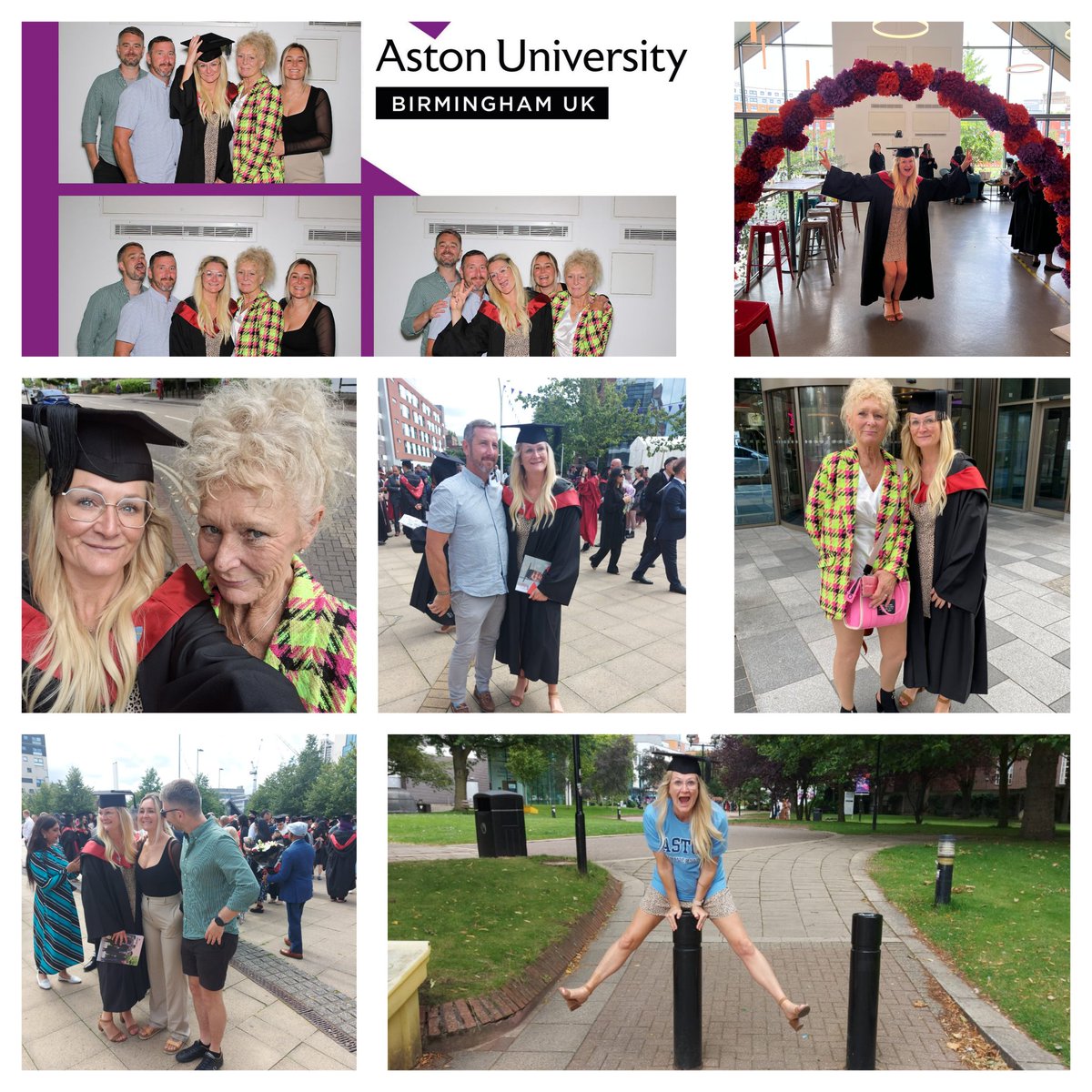 @AstonUniversity #graduation2023 @DPT_NHS thank u to my family, friends and work colleagues for supporting me. #dreamscancometrue 💙❤️👏