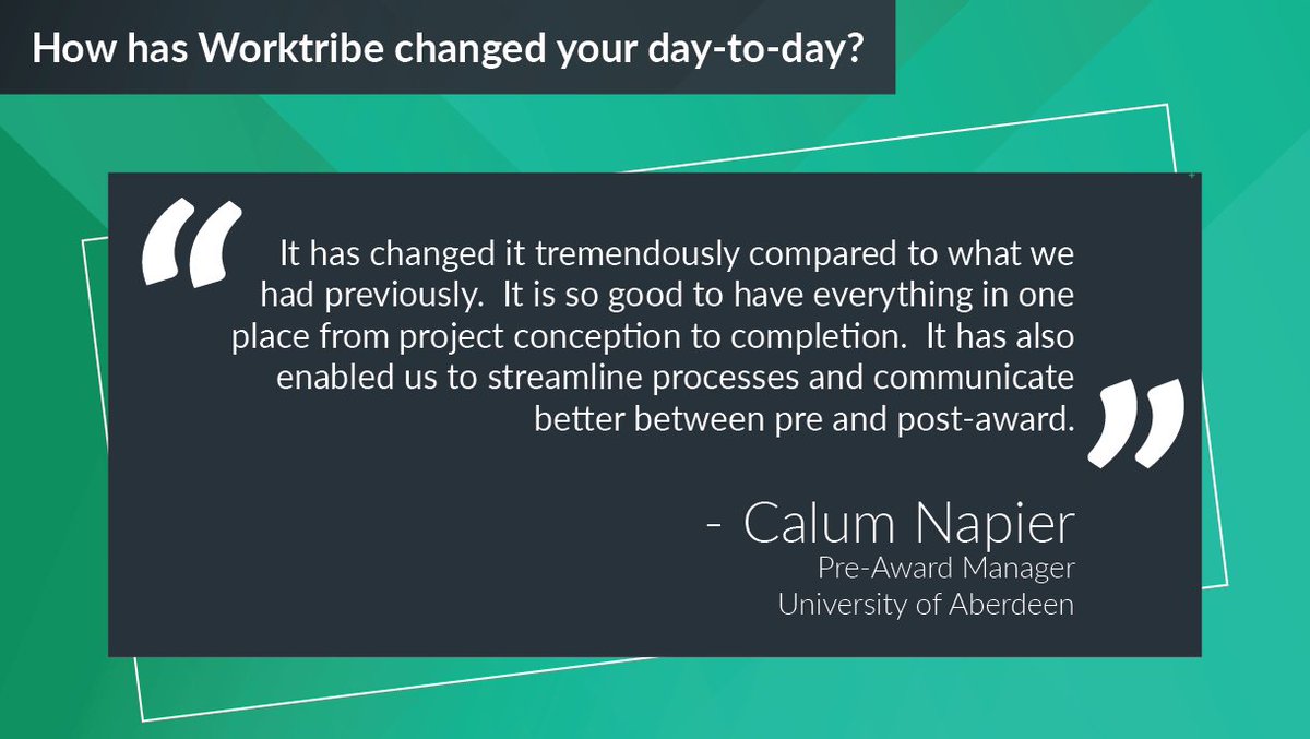 Worktribe tweet media