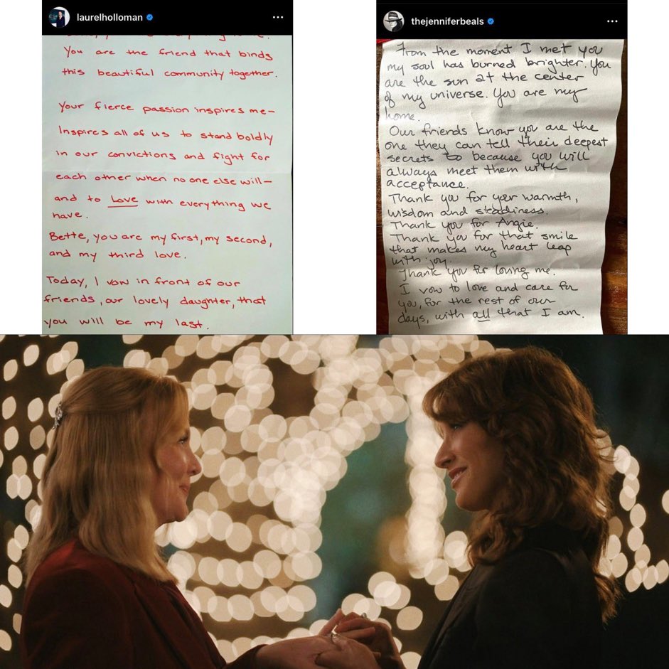 Happy 6 month wedding anniversary to the best wlw couple in TV history! #TibetteThursday ❤️❤️