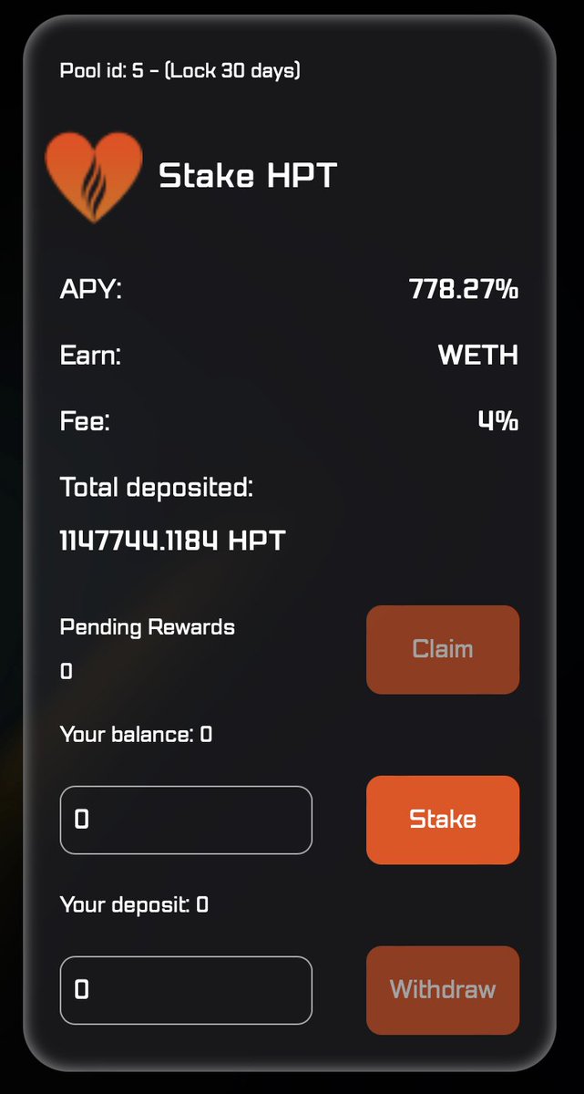 heartprotocol_'s tweet photo. Seven Hundred and Seventy Eight Percent APY when you stake $HPT for #ETH ! Yes we had to write it out in words so you knew it wasn't a typo! Compare that with 4.5% at #Binance. This is why our #community loves #heartprotocol. #StakingRewards #BullMarket #PassiveIncome https://t.co/uWu6POWpZO