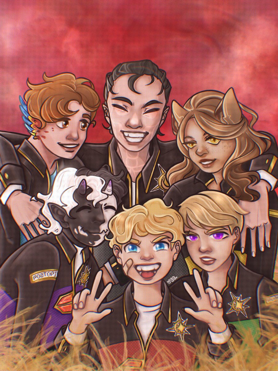 “They dance in the fields of golden wheat together and watch the stars—just the six of them, all teenagers, all young, all rescued by the one called Chroma, and learn new constellations.” - The Children’s Rebellion (Chapter 21) by <a href="/Aria_Cinabun/">Aria🎗Cinabun</a> 

#tcr #TheChildrensRebellion 🔴