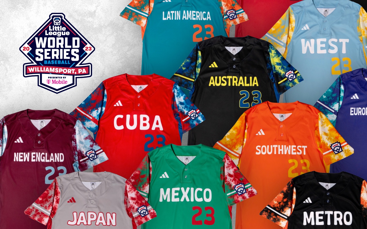 Little League on X: It's what we've been waiting for all summer long! 👌 A  glimpse at the 2023 Little League World Series Tournament Jerseys for this  year's adidas Summer Bash ⚾🥎 #