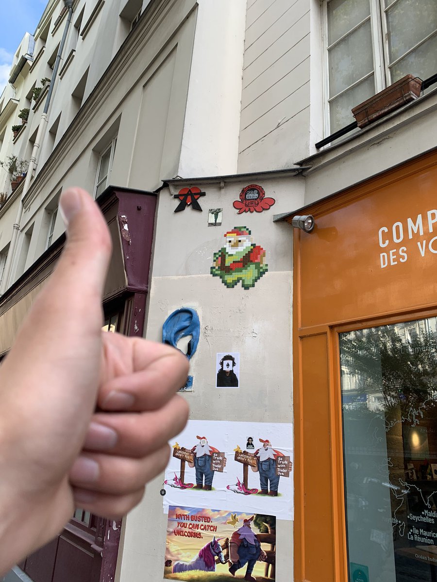 Nutymoon's tweet photo. @traderjoe_xyz found a nice way to push @EthCC people out of their Uber and discover the city
#JoeInParis https://t.co/nRl73rlYMh