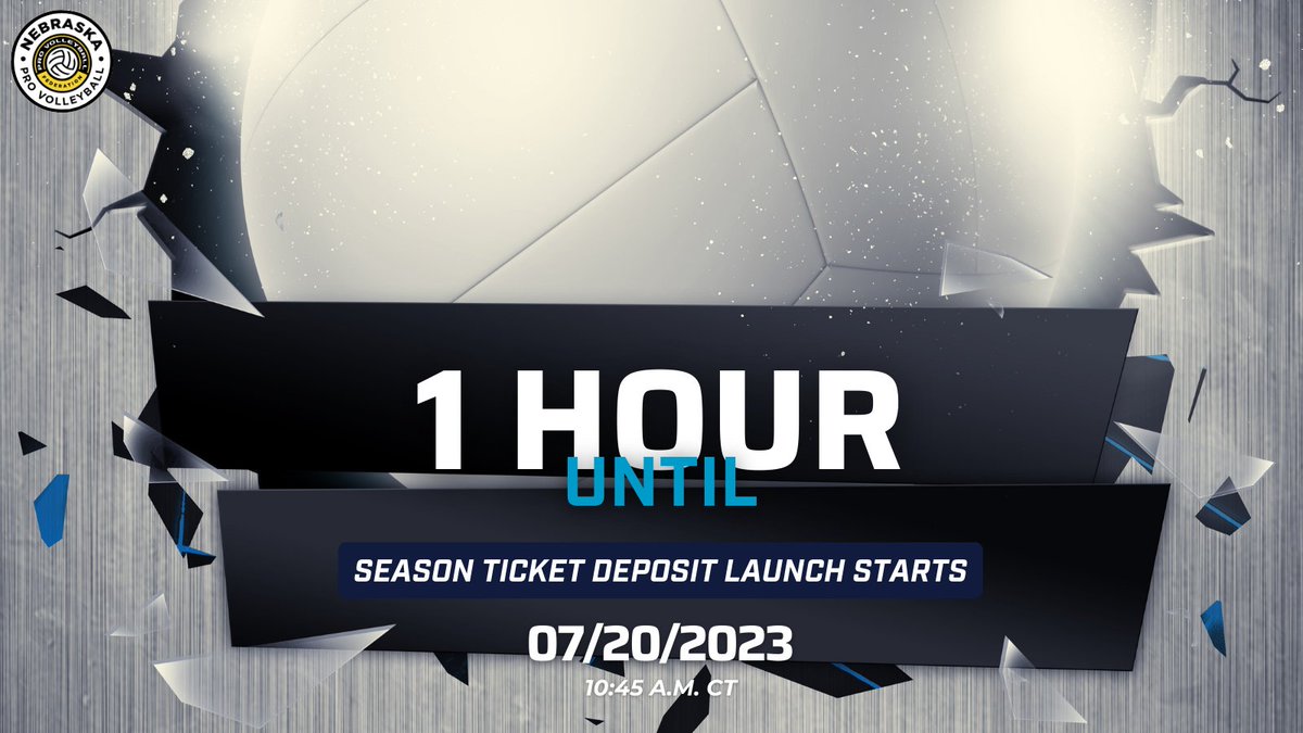 OmahaSupernovas's tweet image. In just 1 HOUR, we're opening the doors for season ticket deposits for Nebraska Pro Volleyball! 🏆🔥

Be there to witness this world class team dominate the court with their stellar skills and dedication! 🏐✨

Are you ready to secure your spot?! 🎟️ Comment below! ⬇️ #NeProVb