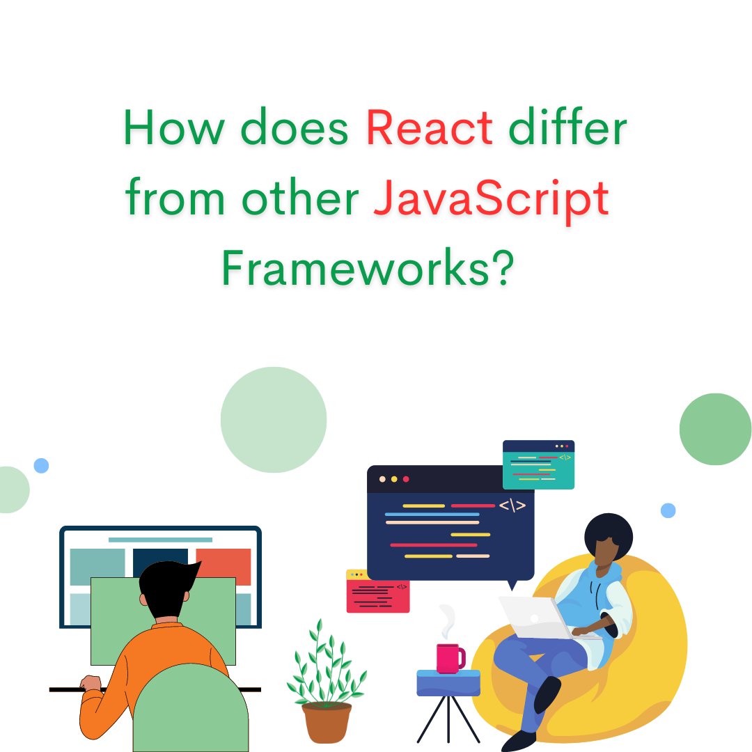 SyftetLimited's tweet image. ๐๐ก Wondering how React sets itself apart from other JavaScript frameworks? Let's dive in! Ready to level up your React knowledge? Read our latest blog!
Visit: linkedin.com/company/syftet/
๐Website: syftet.com
#ReactJS #JavaScriptFrameworks #ReactInsights #Syftet