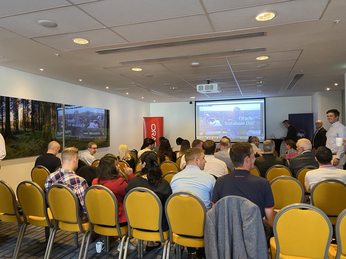 dsp_uk's tweet image. An incredible day at Oracle Database Day Dublin, filled with networking, knowledge sharing and innovation in the world of Oracle technology. We&apos;re thrilled to have been the sole partner collaborating with Oracle for this exclusive event – one of a kind in Ireland.

#Oracle