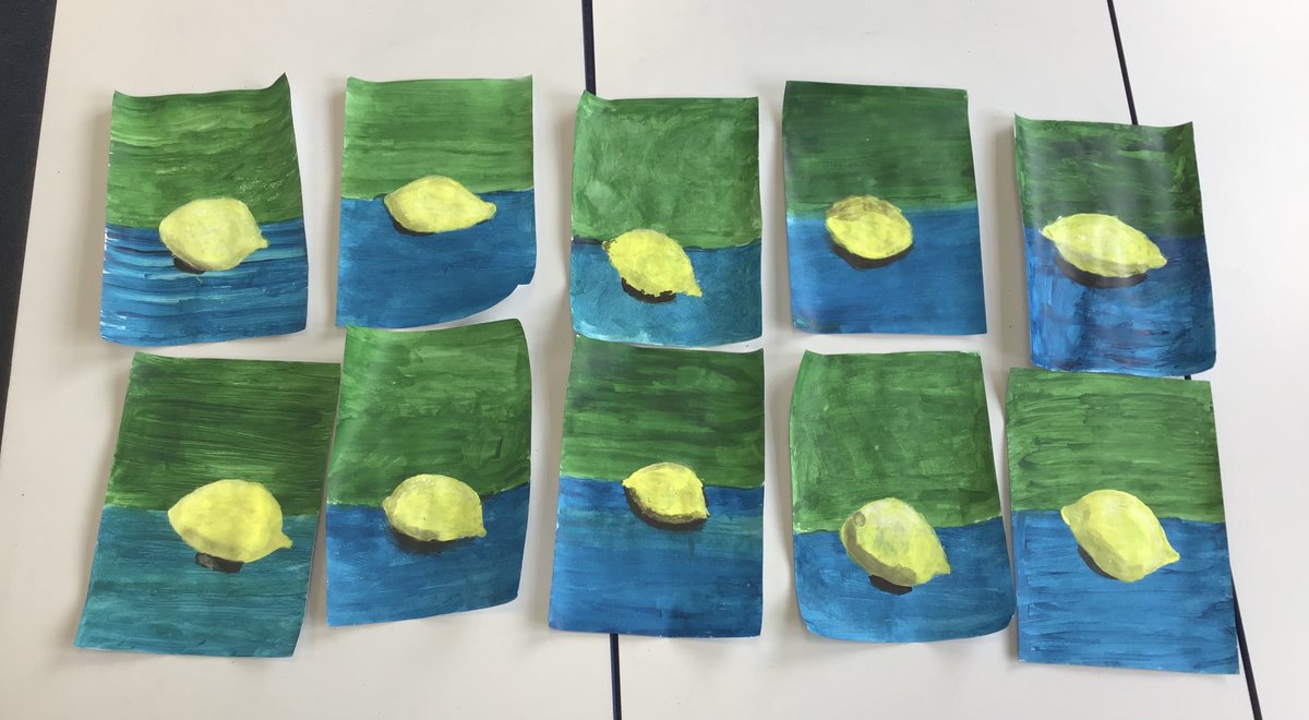 DeltaPheasantB's tweet photo. Creating texture and tone with acrylic paints in our Year 5 Wolves class today. Winning end to the year.  #pbaart https://t.co/ig0ejcB4Wj