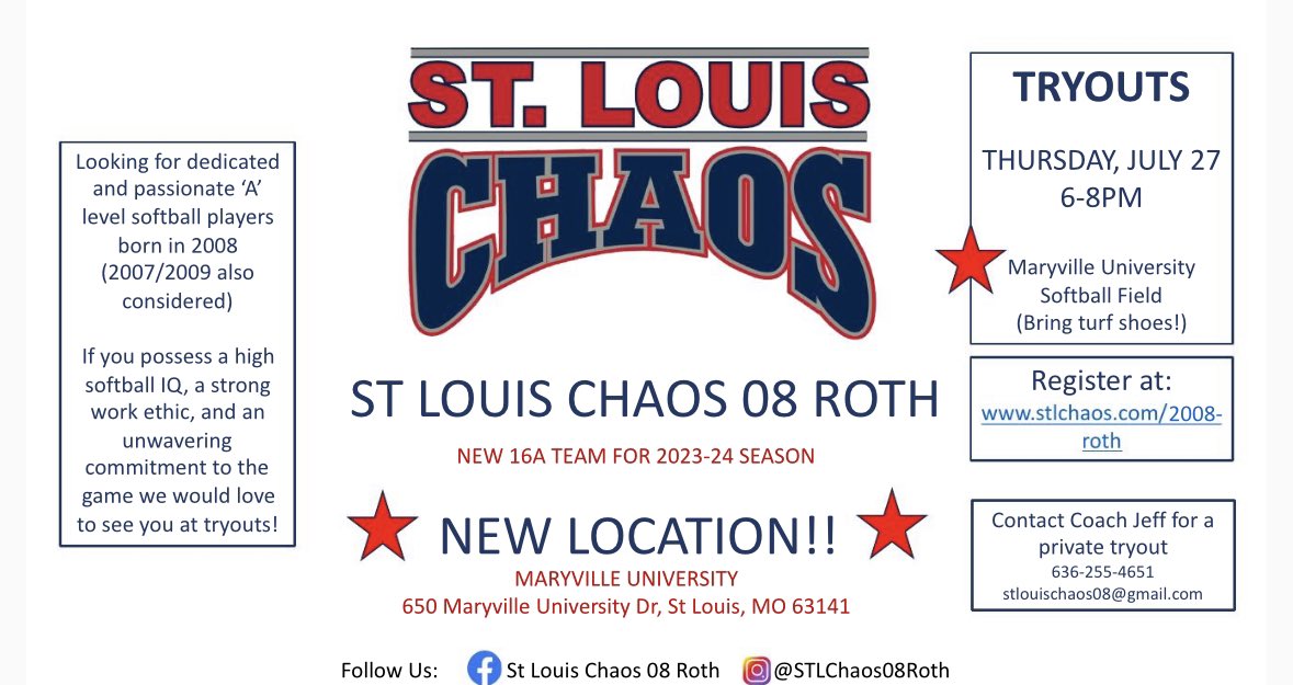 St Louis Chaos 16U Laurrell tweet media