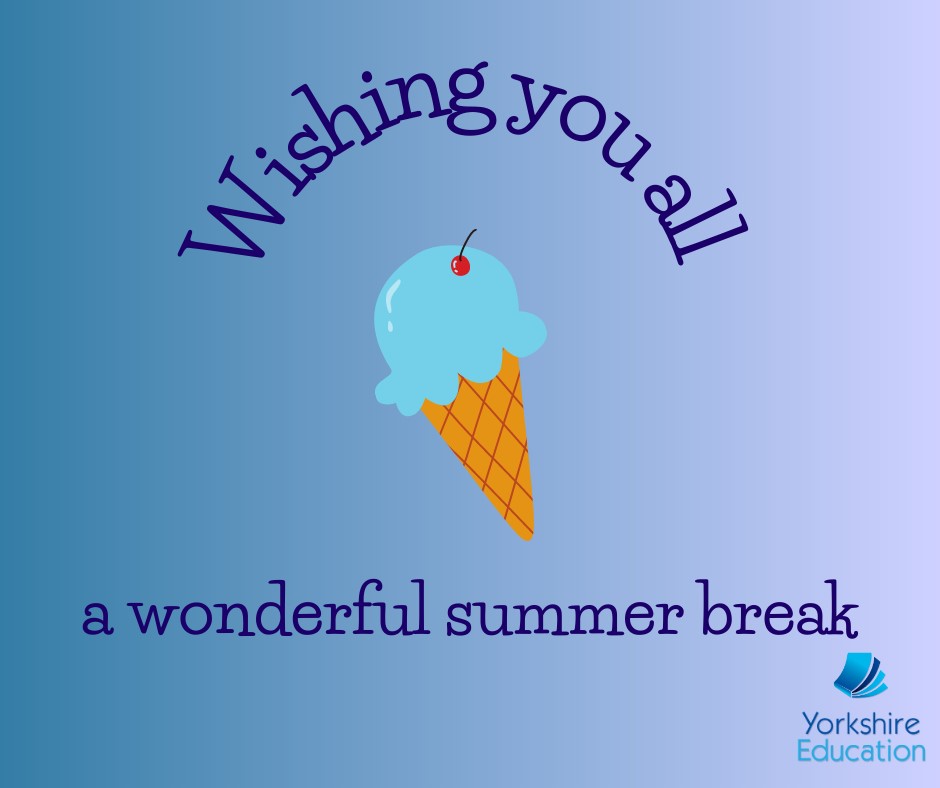 The summer holidays are nearly here ☀

We want to thank you all for your hard work this academic year, we hope you all have a lovely summer!

#supplyteaching #teaching #thankyou #schoolsout2023