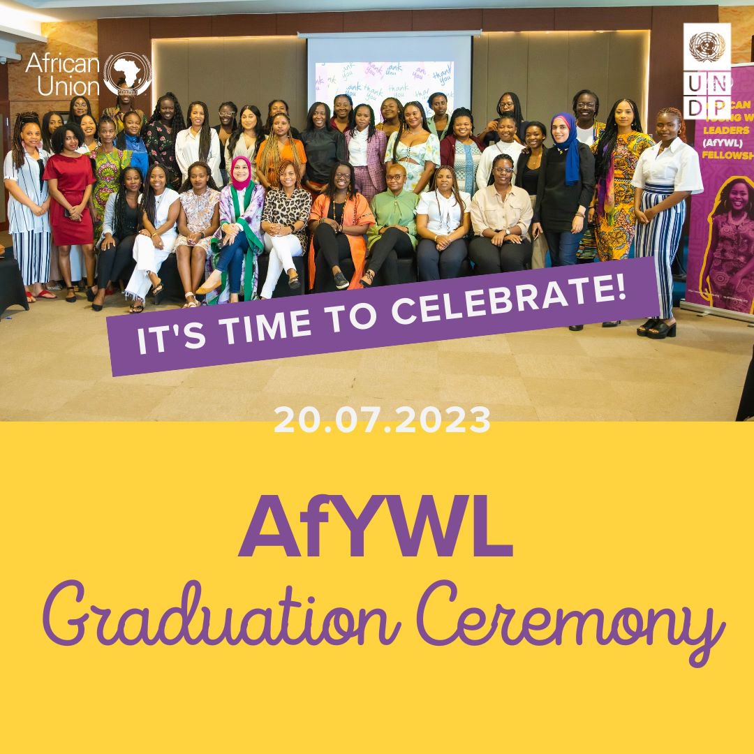 💪 Empowered women empower Africa! Today, our 2nd cohort of <a href="/_AfricanUnion/">African Union</a>-<a href="/UNDPAfrica/">UNDP Africa</a> #AfYWL fellows graduate, ready to lead and ignite change. They are the heartbeat of their communities and the architects of our future. Congrats, graduates! 🎓

#AfricanWomenLead
