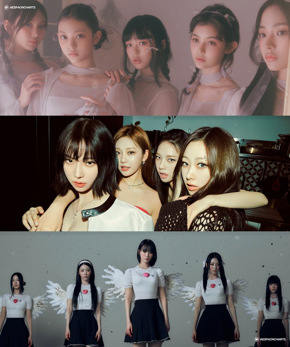 aespaoncharts's tweet photo. .@aespa_official, LE SSERAFIM and NewJeans are the only acts that debuted in this decade to rank within Rolling Stone’s “Greatest Songs in the History of K-Pop” list. https://t.co/SwkBauGbSu