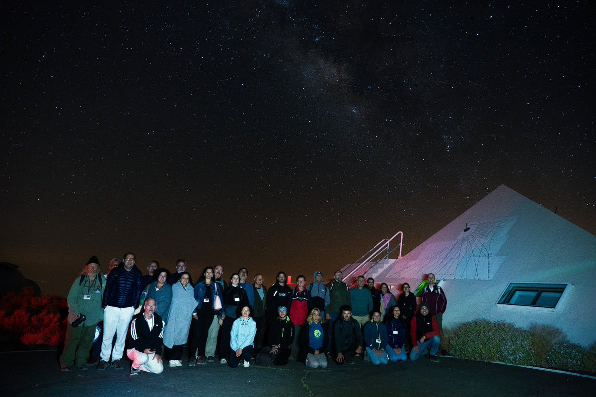 Our galaxy group picture ! #AEACI2023 @nuclio_pt @galileoteachers @IAC_Astrofisica