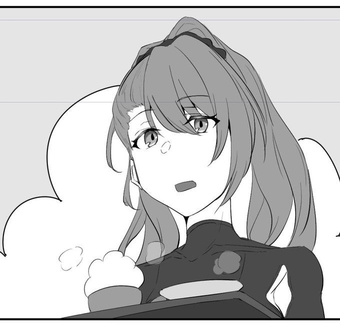 ちょっと出番あるガールズの中で一番作画に気合い入ってるトリクスと死ぬほど雑なメシ 