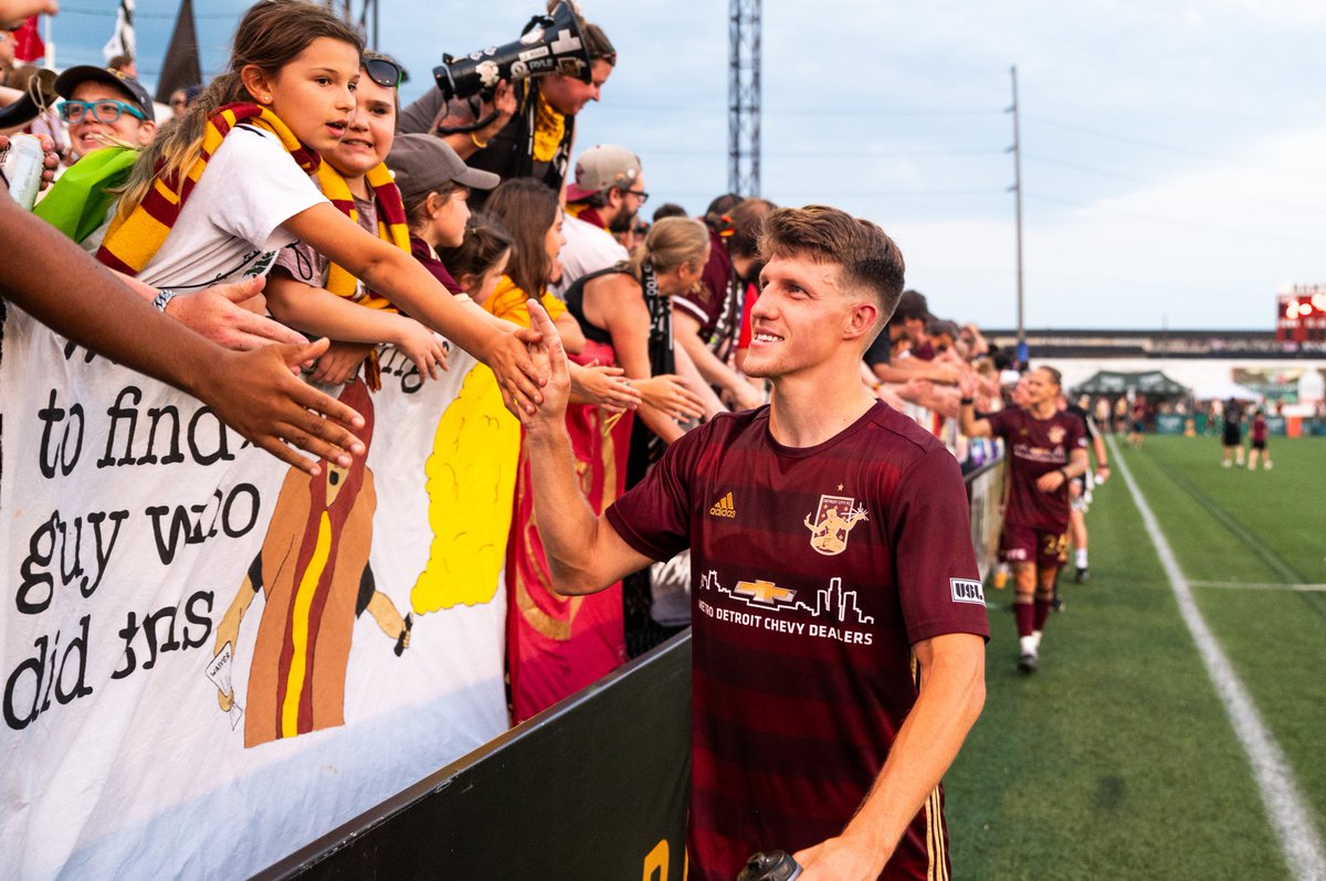 DetroitCityFC's tweet photo. Thank you for showing up to support. ⚜️

#DCTID https://t.co/O4409gAKgx