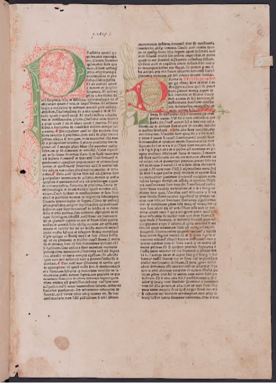 hab_wf's tweet photo. Ca. 800 Wörterbücher und Sprachlehren tragen die #HAB_Signatur „A: […] Gram.“ Die augusteischen Grammatica der #HAB_WF enthalten viele mehrsprachige Werke und umfangreiches Material zu antiken und biblischen Sprachen. Eine der ältesten #Inkunabeln ist de Januas „Catholicon“. https://t.co/fcdcwtKL5F