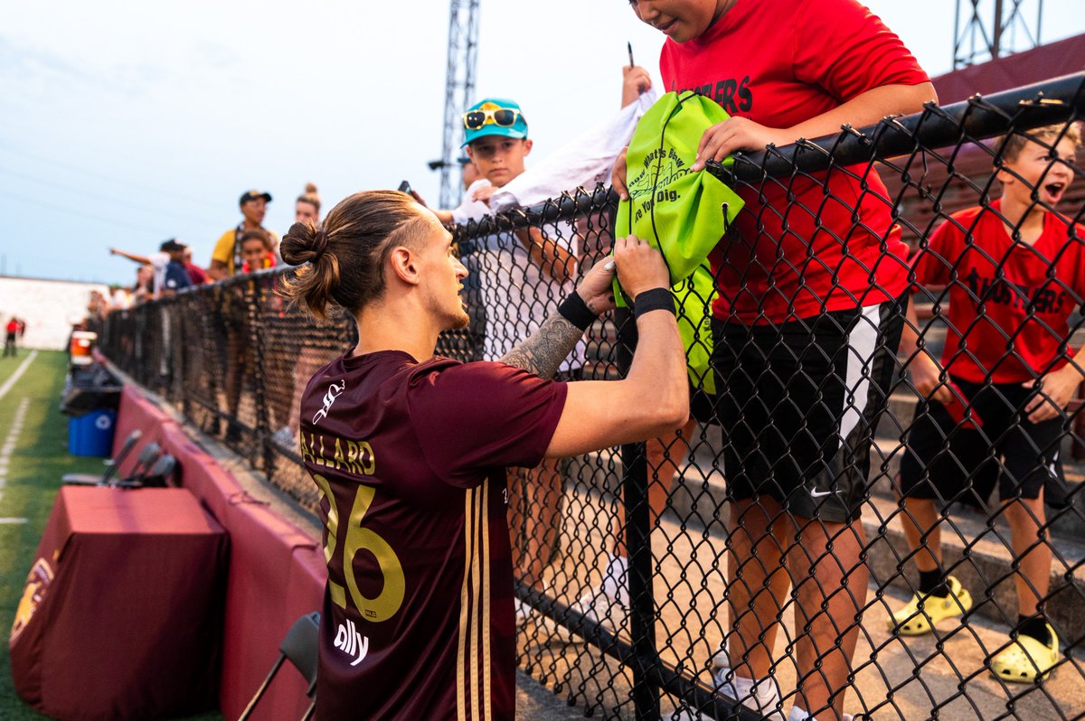 DetroitCityFC's tweet photo. Thank you for showing up to support. ⚜️

#DCTID https://t.co/O4409gAKgx