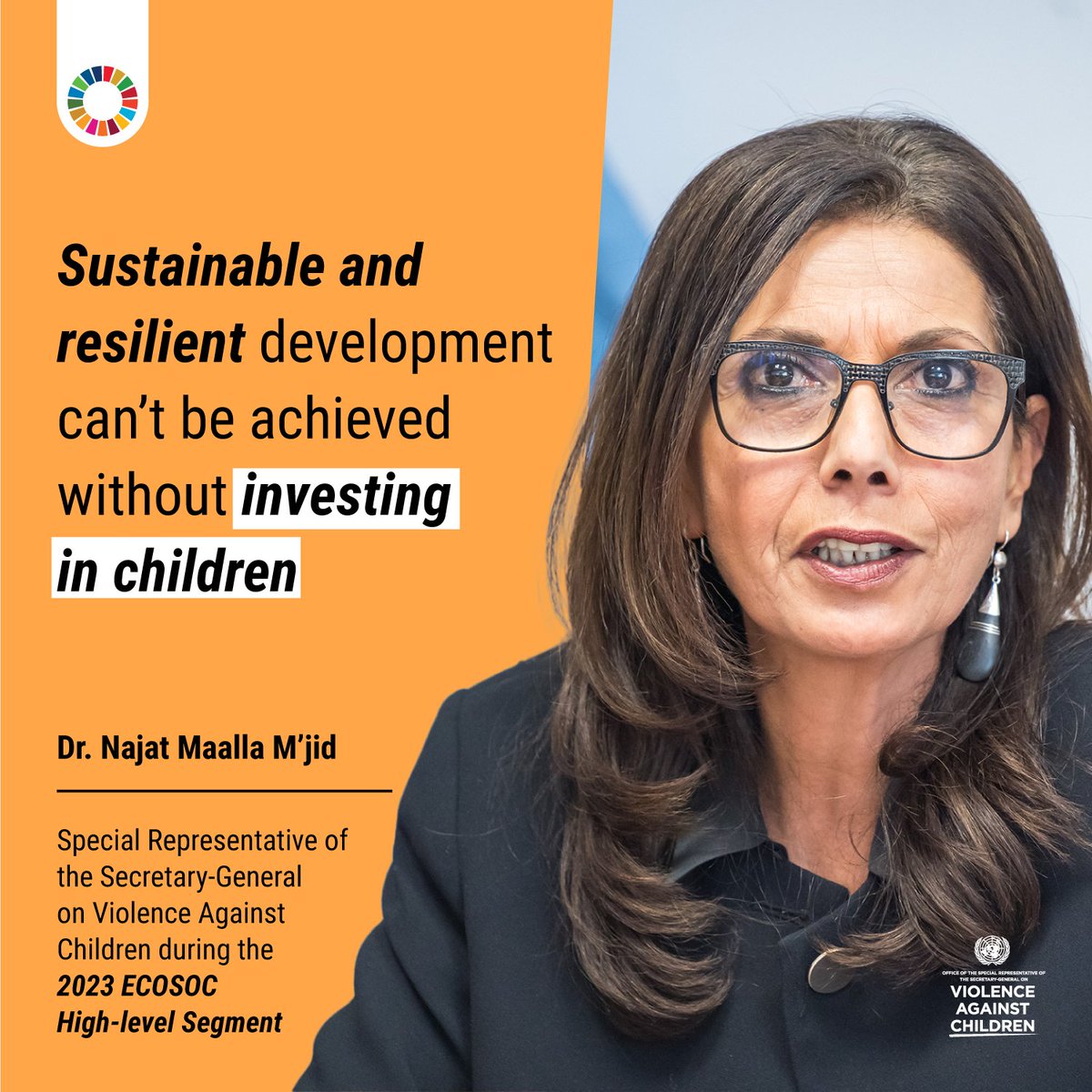 UN_EndViolence's tweet photo. Making #VNRs, UN Common country analyses &amp; the Sustainable Development Cooperation Frameworks more participatory, including #women, #children &amp; #youth, &amp; paying attention to the most vulnerable is a promising practice that must be strengthened &amp; amplified.

#ECOSOC #Agenda2030 https://t.co/VcxPmGJsEd