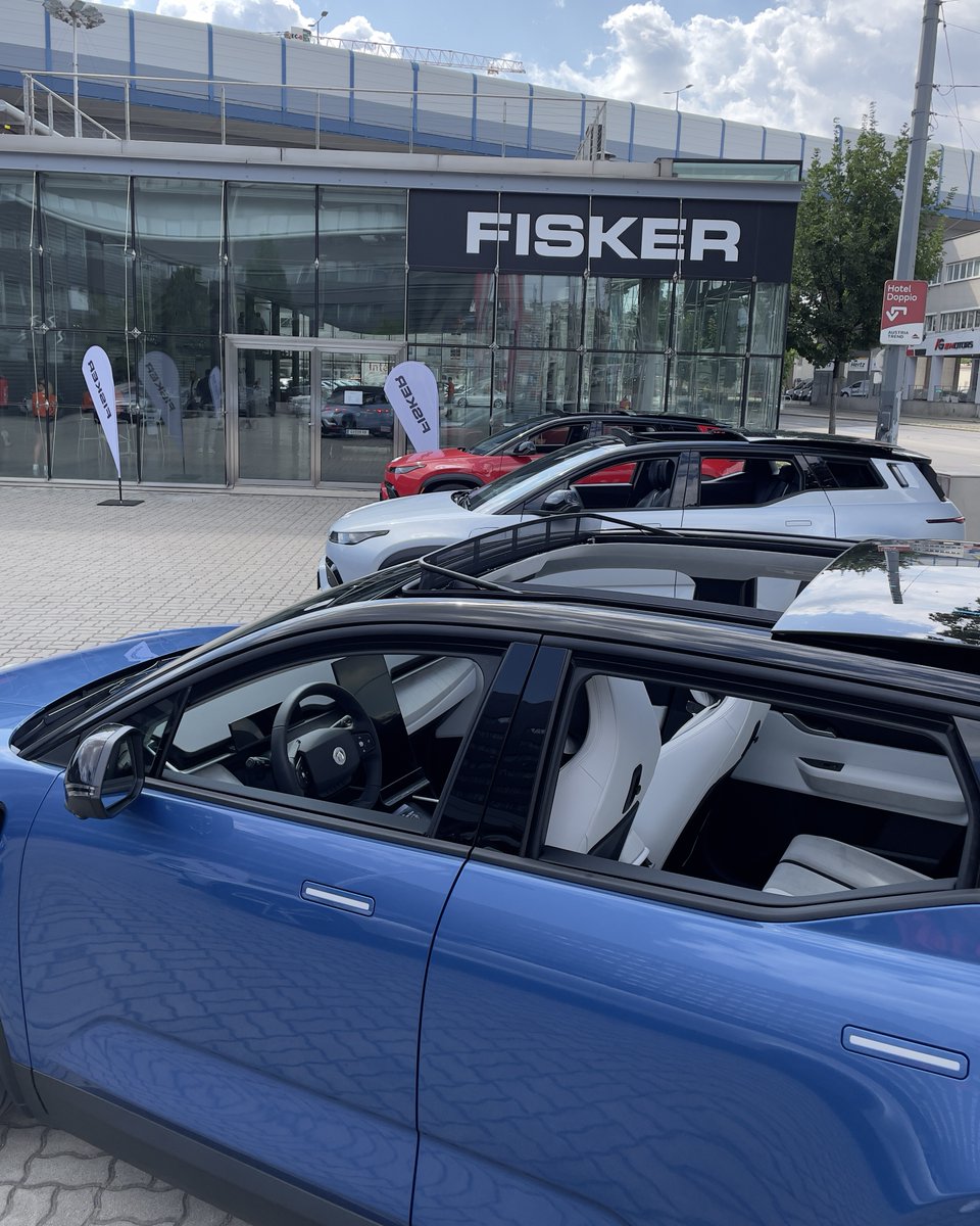 FiskerInc's tweet image. What a lineup of Fisker Oceans looks like 🙌🌊

#Fisker #Evs #CleanFutureForAll