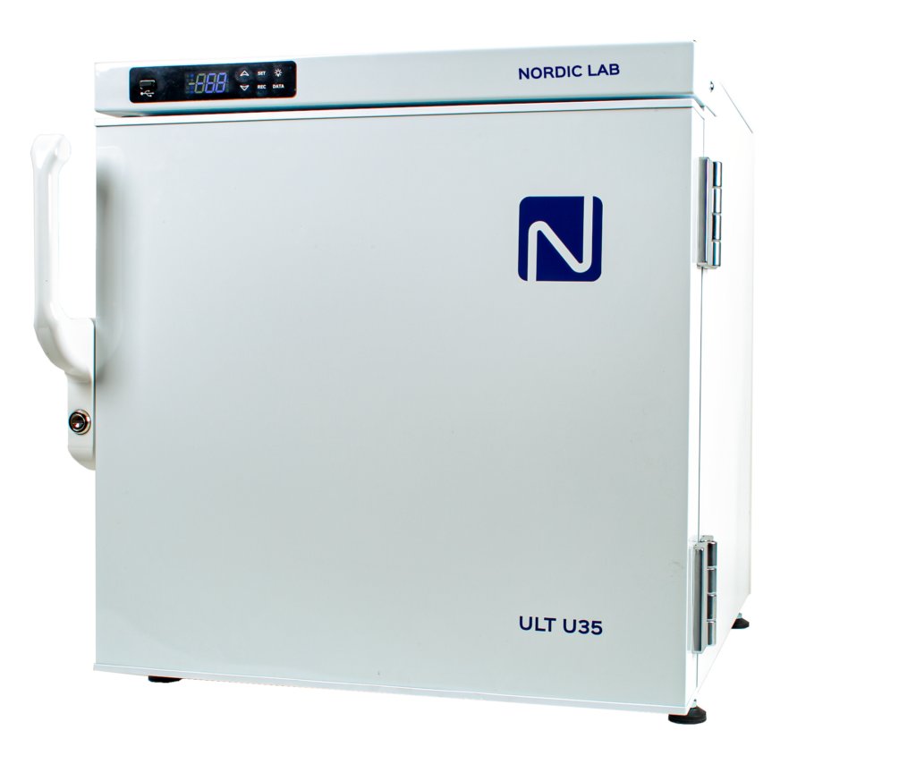 Your personal tabletop lab freezer from Nordic Lab, ULT U35. The small footprint allows you to put your samples right next to your workstation, making it ideal for users who frequently need sample access &amp; require quick temperature recovery.

For more, contact: info@cruinn.ie