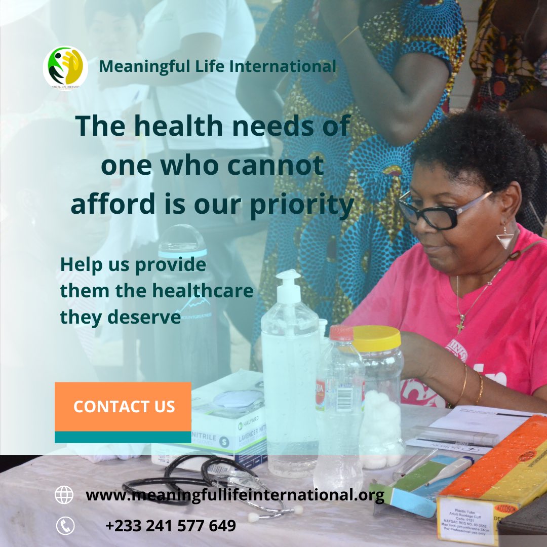 MeaningfulL_Int's tweet photo. #mli #savealife #beadonor #water #help #donate #medical #medicaloutreach #medicine #give #makeachange #bethedifference #ngos #ngosinghana #ecobank #absa #undp #usaid #who #whoghana #whoafrica #usaidghana #usaidafrica #donatetohelp #medicationfordeprived #healthcare #healthservice https://t.co/OXGLoLBoYX