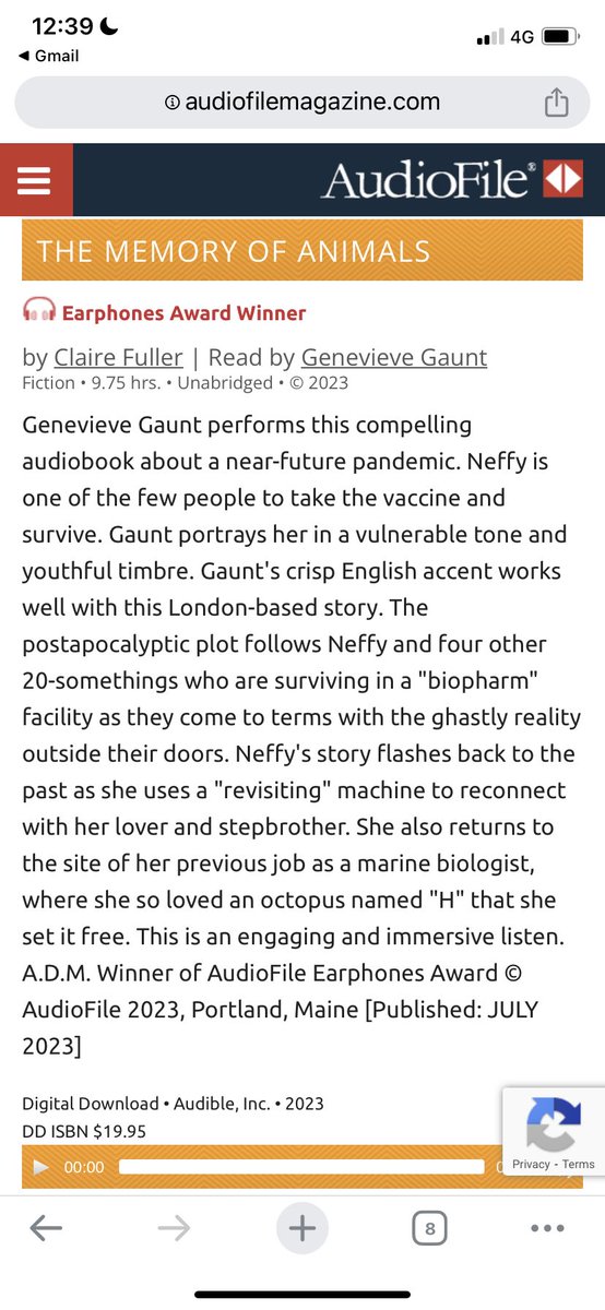 Genevieve Gaunt (@genevievewgaunt) on Twitter photo Award for audiobooking! Thank you <a href="/AudioFileMag/">AudioFile Magazine</a> for this 🏆 & to the author <a href="/ClaireFuller2/">Claire Fuller</a> & team <a href="/PRHAudio/">Penguin Random House Audio 🎧 📚</a> <a href="/AgentDaeche/">The Voice Agency</a> <a href="/RakkitProducti1/">Rakkit Productions Ltd</a> Award for audiobooking! Thank you <a href="/AudioFileMag/">AudioFile Magazine</a> for this 🏆 & to the author <a href="/ClaireFuller2/">Claire Fuller</a> & team <a href="/PRHAudio/">Penguin Random House Audio 🎧 📚</a> <a href="/AgentDaeche/">The Voice Agency</a> <a href="/RakkitProducti1/">Rakkit Productions Ltd</a>