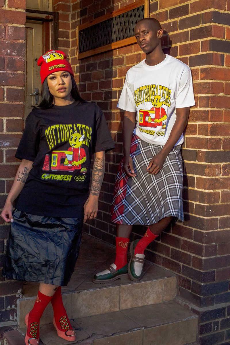 CottonFestJHB's tweet photo. Cottoneaters🙃
 
Cottonfest merch is officially available online🥳

Follow the link in our bio to get yours 📲

#merchandise #fashion #cottonfest #cottonfest2023 #CF2023 https://t.co/HjNF3vhsqo