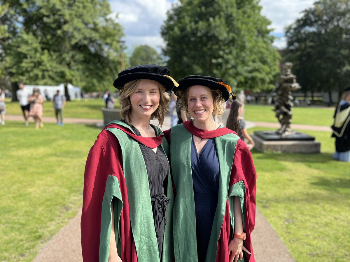 SarahTodorov's tweet photo. So please to have graduated with a PhD in Education from @unibirmingham @DISN_UoB yesterday, with my little one in tow! Thank you @LilaKossyvaki for helping me to get to the end before baby arrived and to @Edubrumalum for a great experience!  #phdchat #6weeksold https://t.co/wpoaOcP6o2