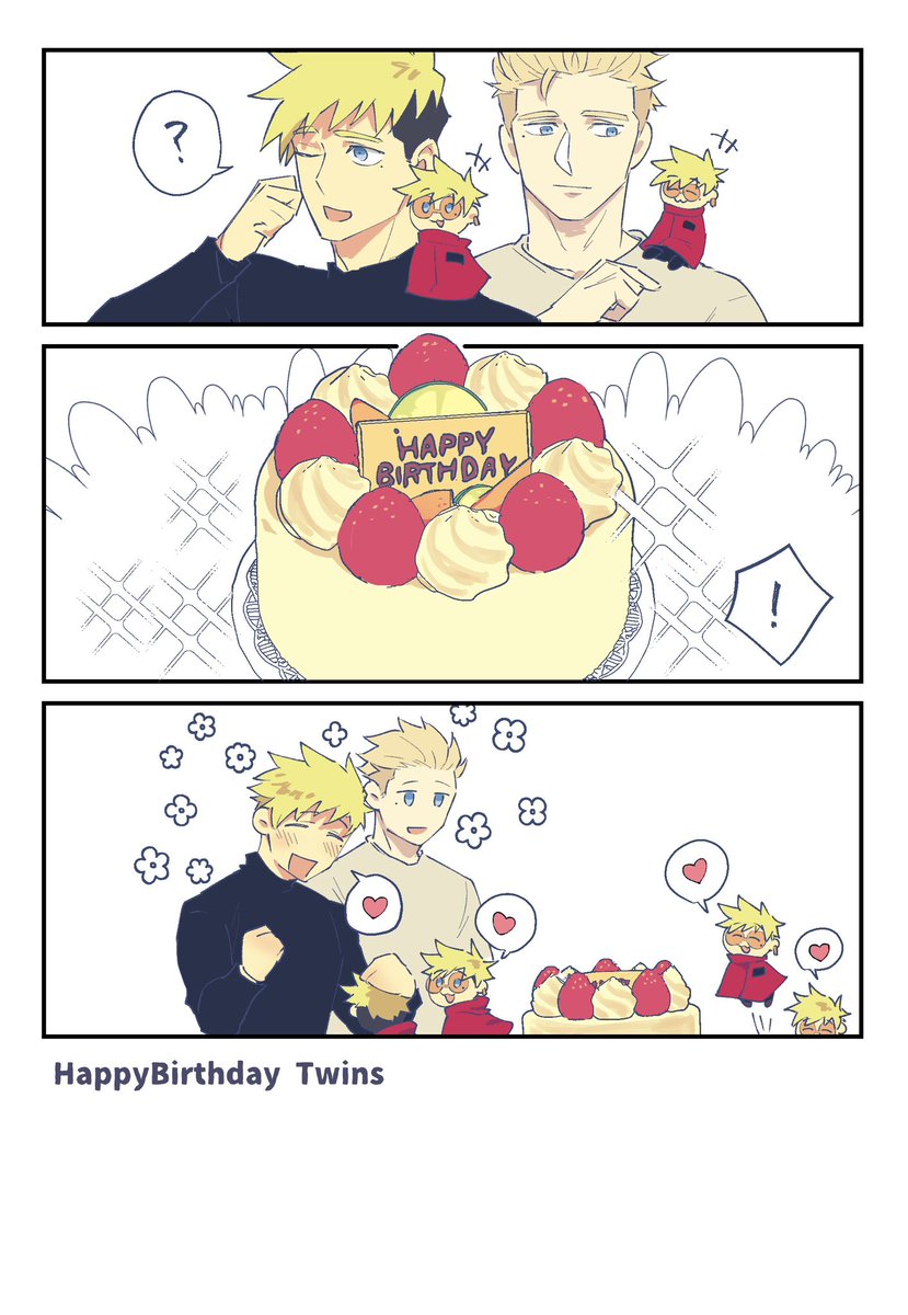 刀台(KV) Happy Birthday Twins🎂🎊