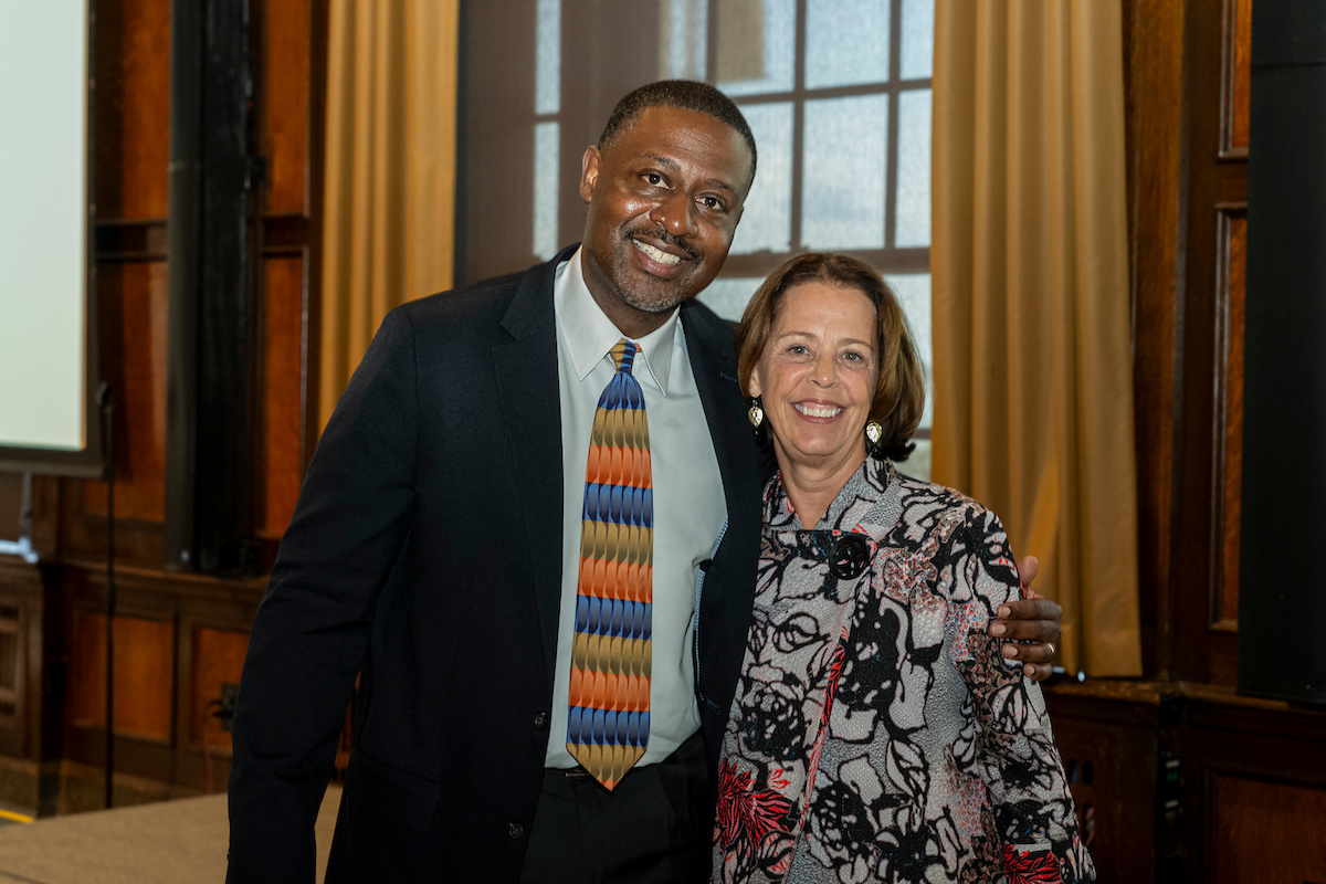 UWMadEducation's tweet photo. Thank you to @kurtsenior_, the 2022 National Teacher of the Year, for giving an inspiring keynote at our Early Career Teaching Institute! #ecti2023 https://t.co/BtoNEjSgIM