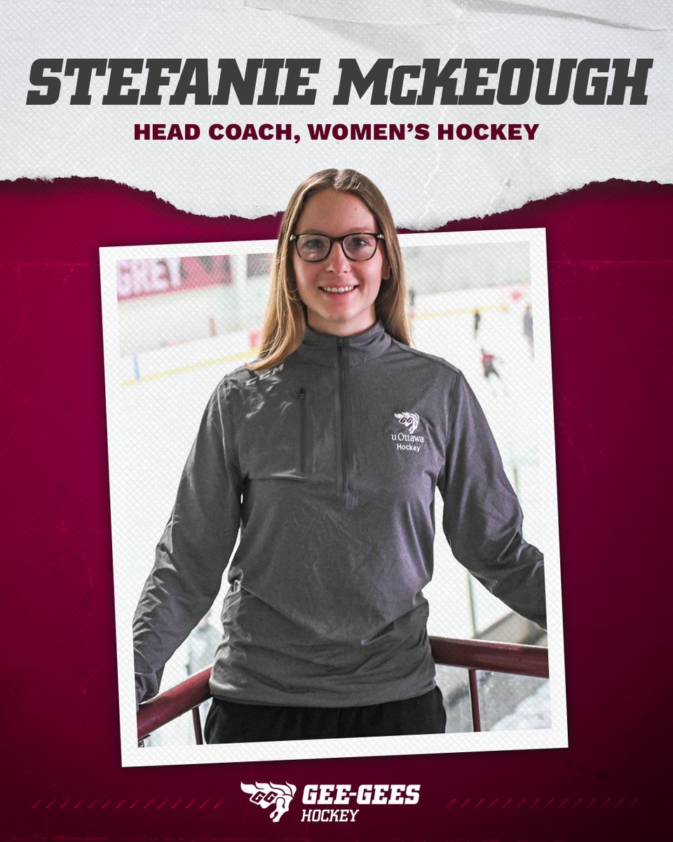 GeeGeesWHOC's tweet photo. The start new era! 🏒

We’re proud to welcome Stefanie McKeough as the seventh head coach in the history of our program! Congratulations Coach McKeough! 👏

📰 https://t.co/L6an4jrqvu

#GGnation🐎 https://t.co/Yzc0T47TTo
