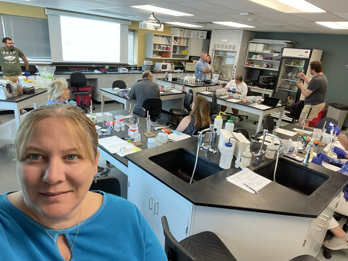 skserm01's tweet photo. Exciting new lab @ABEKentucky today!   JCPS science teachers, this is a great experience and resource for your students!! @JCPSKY @JCPSScience @FernCreekHigh https://t.co/kDaNcPwD8h