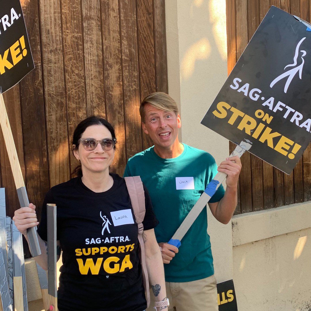 LA #sagaftramembers, are you ready to picket?! 💪 Bring your #SAGAFTRAstrong and #WGAstrong vibes to the #SAGAFTRAstrike picket lines, and we'll see you there!