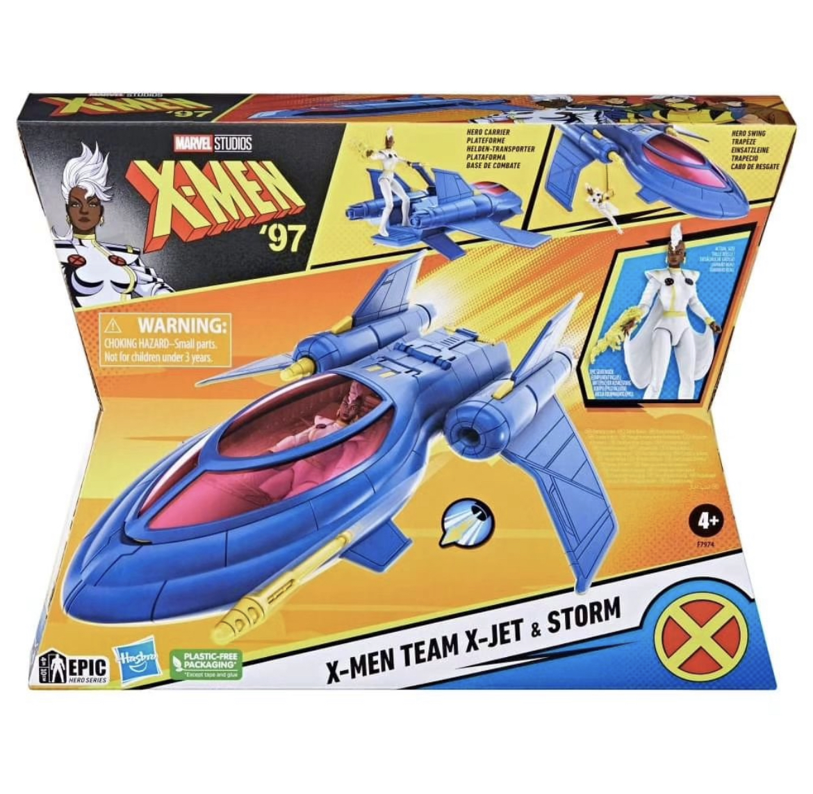 CinematizandoOf's tweet photo. Mais um colecionável de X-Men '97 surgiu, e agora é o X-Jet junto com a Tempestade
#XMen #XMen97 #XJet #Temprestade #Storm #Hasbro https://t.co/QHAl8seTG9