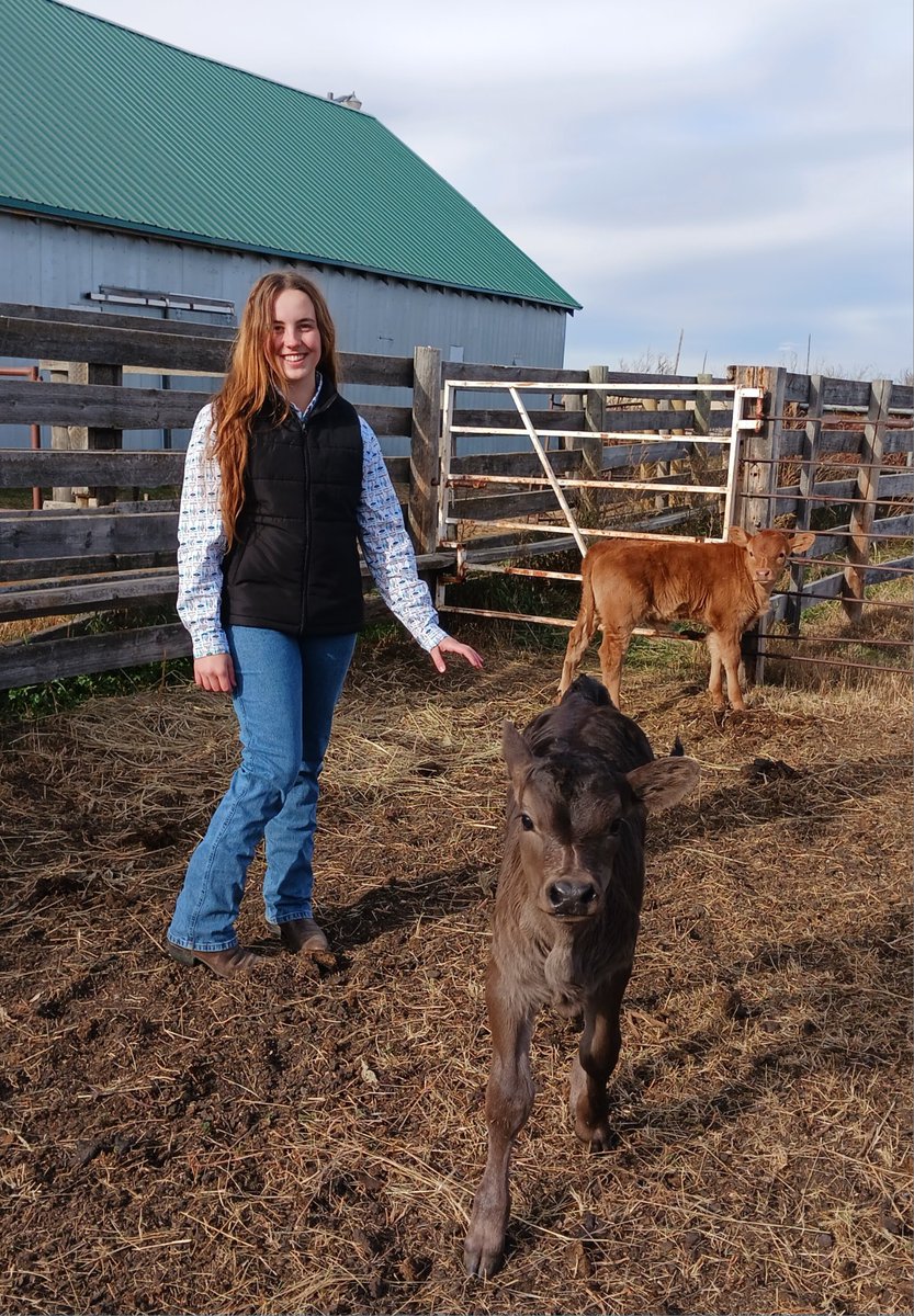 🎓Congratulations to Cheyan Thiessen, the Canadian Junior Gelbvieh Association 2023 scholarship recipient. #Gelbvieh #Balancer