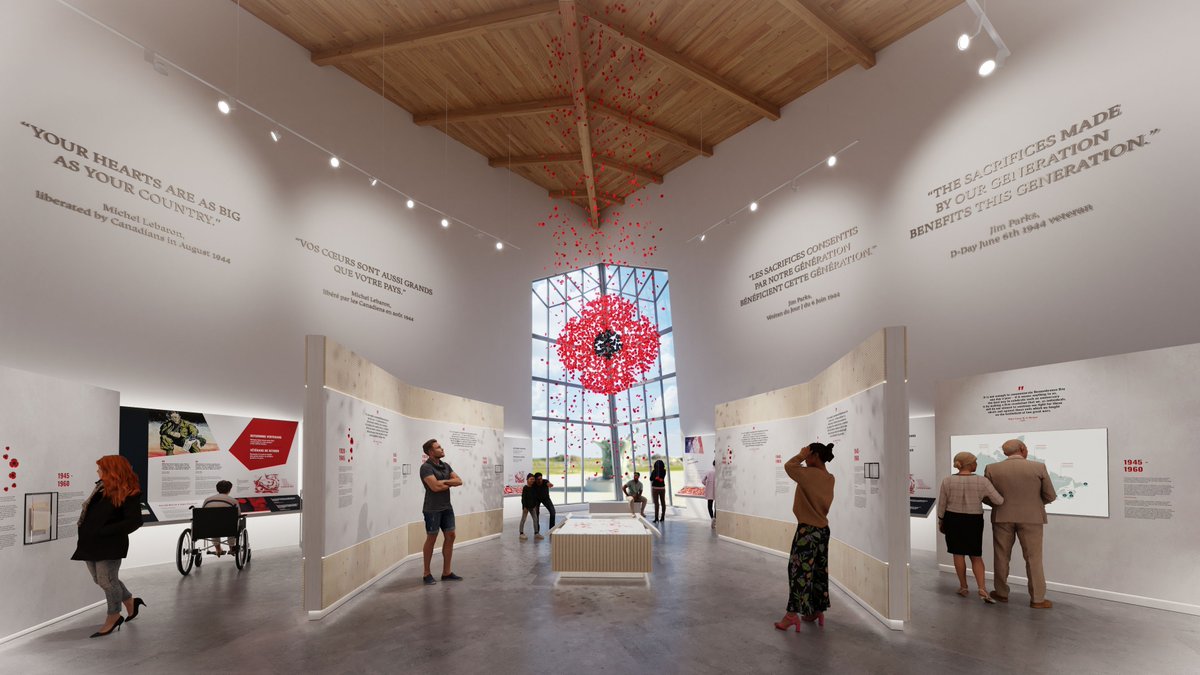 RoyalCdnLegion's tweet photo. The Royal Canadian Legion and Juno Beach Centre partner to Honour Modern Veterans.

Canada’s Second World War museum and memorial in Normandy, France – the Juno Beach Centre (JBC) - and The Royal Canadian Legion are proud to announce a new partnership supporting the rejuvenation of “Faces of Canada Today.”  The JBC recently announced a major renewal and renovation of the permanent exhibition space in time for the 80th anniversary of D-Day in June 2024.

“Faces of Canada Today” explores the resilience, transformation, and diversity of the country our Veterans helped build.

To learn more please visit: https://t.co/dRq5zdVJgL