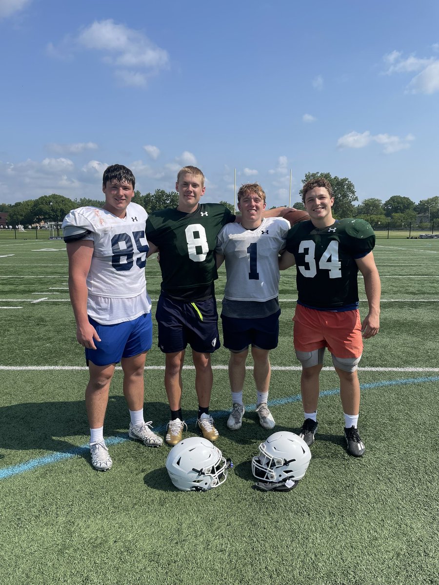 Congrats to our 2023 football captains! <a href="/LiamFitz852024/">Liam Fitzgerald</a> <a href="/milescremascoli/">Miles Cremascoli</a> <a href="/pheneghan07/">Patrick Heneghan</a> <a href="/DylanJeppe/">Dylan Jeppe</a>