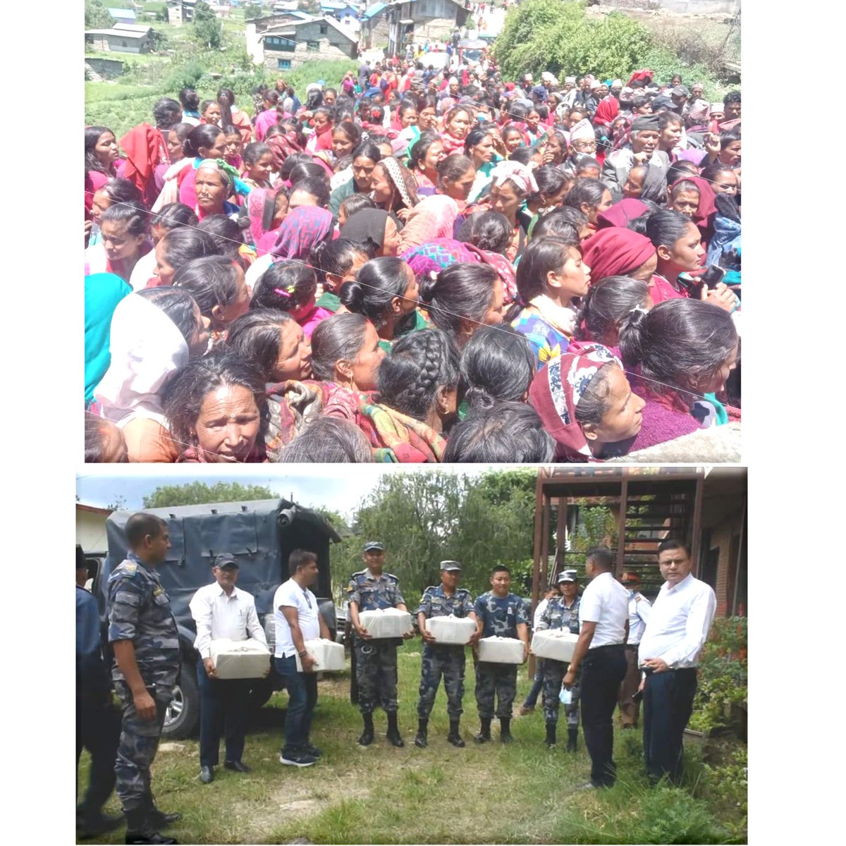 उपाध्याय गणेश 🇳🇵 (@upd_ganesh) on Twitter photo फरक तस्वीर, फरक कथा - व्यथा
जुम्लामा नुन अभाब !!
काठमाडौमा सुन फालाफाल
#Hamro_Nepalmaa <a href="/RONBupdates/">Routine of Nepal banda</a> #ronb फरक तस्वीर, फरक कथा - व्यथा
जुम्लामा नुन अभाब !!
काठमाडौमा सुन फालाफाल
#Hamro_Nepalmaa <a href="/RONBupdates/">Routine of Nepal banda</a> #ronb