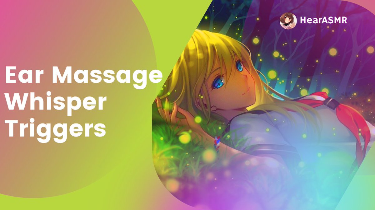 hear_asmr's tweet photo. Ear Massage, Whisper, Triggers

https://t.co/TE8rXdjXOC
Game: https://t.co/SUZAAtaSAT 

#ASMR #asmrsounds #mouth #relaxing #asmrrelax #asmrtriggers #asmrsleep #sleeping #asmrtriggers #sleepnight #relaxnight #relaxnight #sleeptime #asmrearmassage #asmrwhisper #asmrtriggers https://t.co/7PlrTRLyFJ