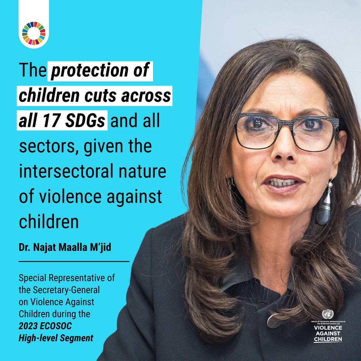 UN_EndViolence's tweet photo. #Investment in integrated cross-sectoral #ViolencePrevention and protection services makes economic sense. 

Saving all the costs of violence (estimated at up to 5 % of national GDP) could secure a large long-term dividend, supporting resilient development.

#ECOSOC #Agenda20230 https://t.co/9pmkyYMu2z