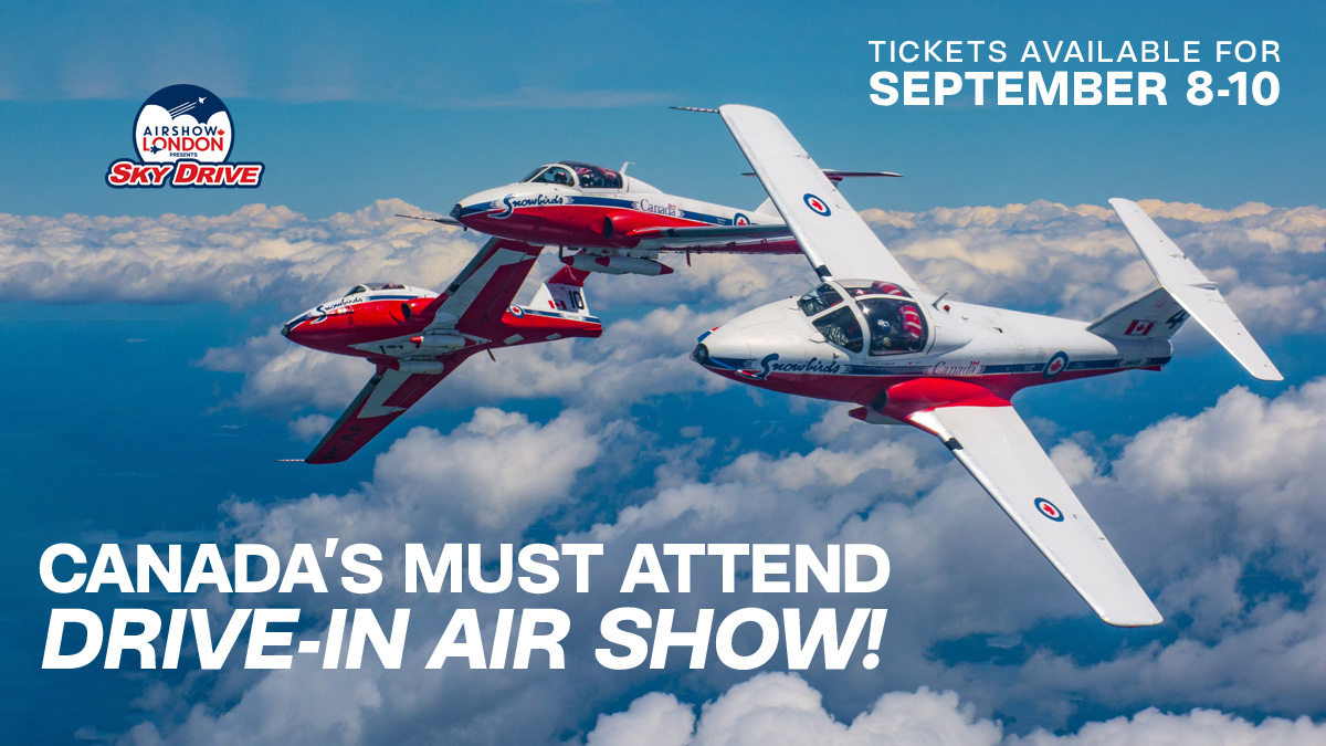 KP is hooking you up with <a href="/AirshowLondon/">Airshow London</a>'s SkyDrive Park &amp; Play tickets! ✈️ 
Listen to KP from 2-7 for your chance to win! 🤩