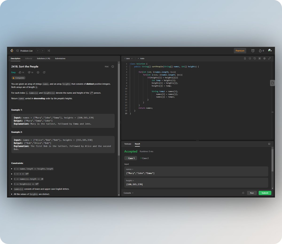 dev_nikkhil's tweet photo. Day 3⃣2⃣of #180dayscodechallenge:-
-Did 1M + 2E level qns(1 LC and 2 on GFG) which were based on Searching and sorting,
-Optimizing my solutions and learning new techniques https://t.co/aEVz3zcJc9