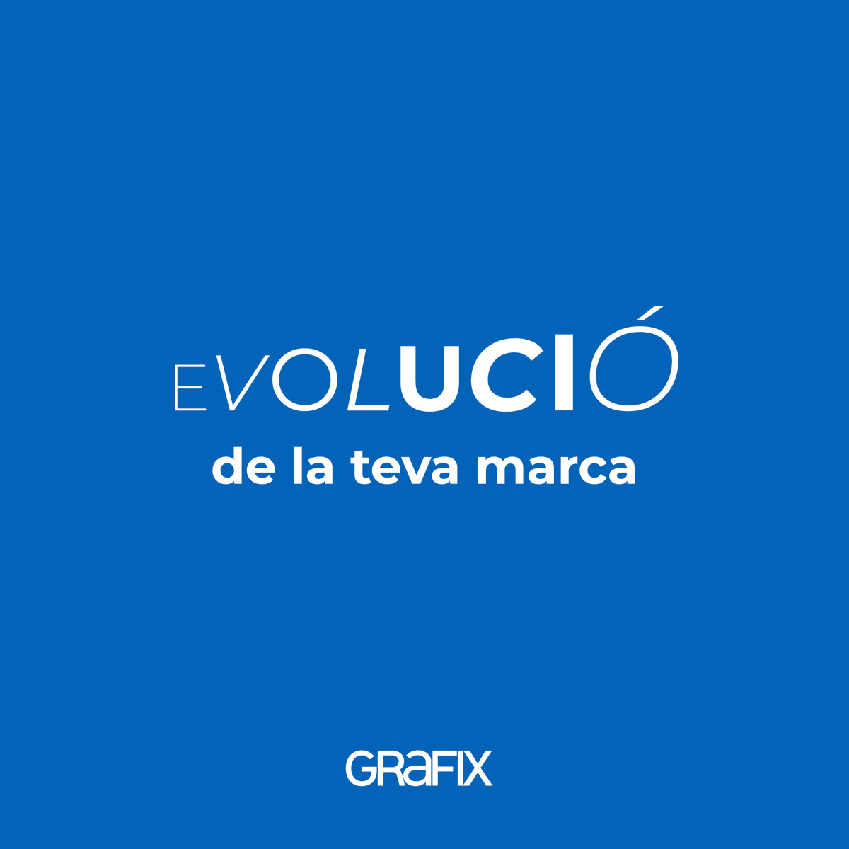 grafixbcn's tweet photo. Recorda❕, mantenir el teu logotip actualitzat no vol dir canviar-lo completament, sinó adaptar-lo a les tendències actuals sense perdre l'essència i el reconeixement de la teva marca.
Compta amb Grafix per fer aquest pas! 🙌
#logotip #logo #dissenylogotip #dissenygrafic https://t.co/efOxJ0k2wF