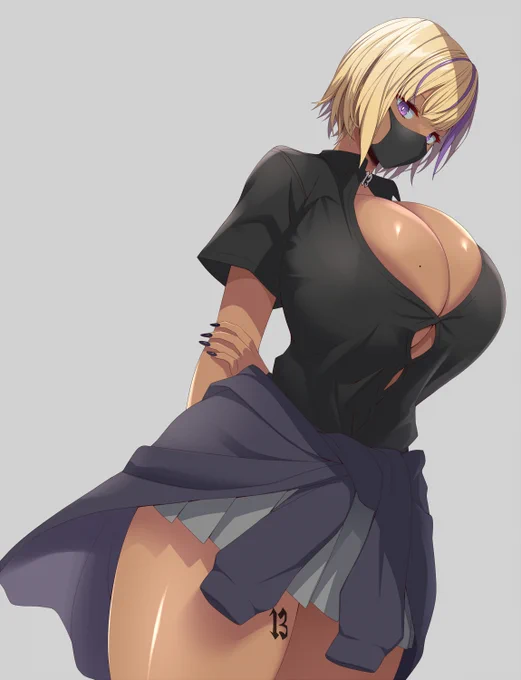 #見た人は無言で金髪を載せる 