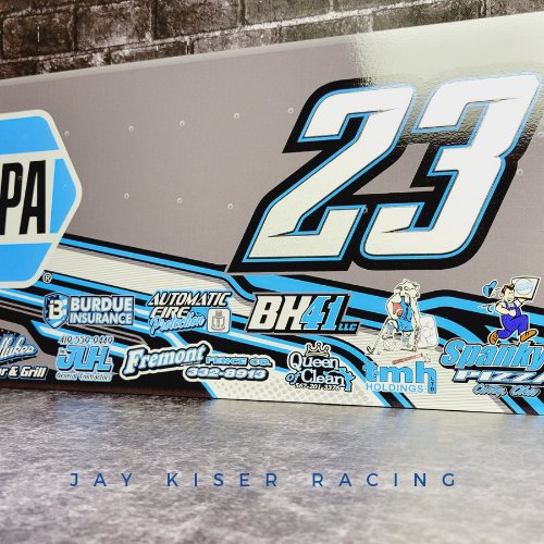 JKiserRacing23's tweet photo. JKR would like to Welcome @HunterPercent back to the #SpankysPizza #NAPA #ShellukesBarAndGrill #FremontFenceCo #AutomaticFireProtection #JLHGeneralContractor #QueenOfClean #CAKustoms 
#BH41 #TMHHoldingsLTD #BurdueInsurance @keizerwheels
@kistlerracing #23 for this weekend. https://t.co/cD4WhzYtbv