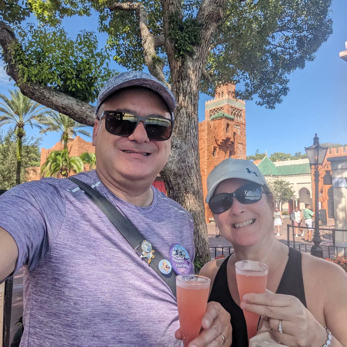 ShawnaldDuck34's tweet photo. Starting the Anniversary trip off with. blood Orange Mimosa....pretty, pretty,pretty good way to start the day https://t.co/ZsFUf5qxDe