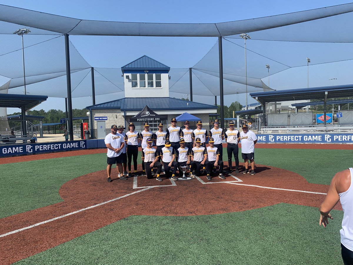 These boys finish this magical run in the semi final of the <a href="/PG_Tourney/">Perfect Game Tournaments</a> WWBA. #weweartheC